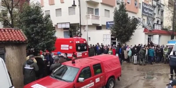 Muncitori gasiti morti intr-un atelier textil clandestin din Tanger Maroc FOTO Twitter
