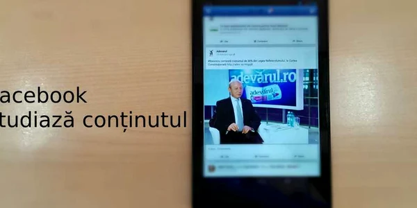 facebook studiere continut foto adevarul