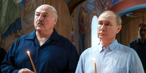 Vladimir Putin și Lukașenko FOTO Profimedia