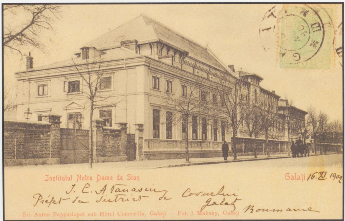 Institutul „Notre Dame de Sion” din Galați FOTO: ARHIVA