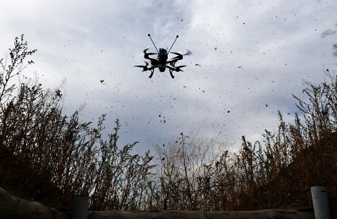 Drone ucrainene pe frontul din Zaporojie FOTO EPA-EFE