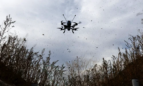 Drone ucrainene pe frontul din Zaporojie FOTO EPA EFE jpg