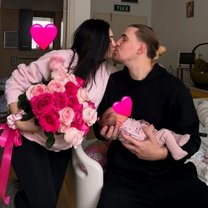 Astăzi, Larisa Iordache și-a dus acasă fiica nou-născută. FOTO: Instagram