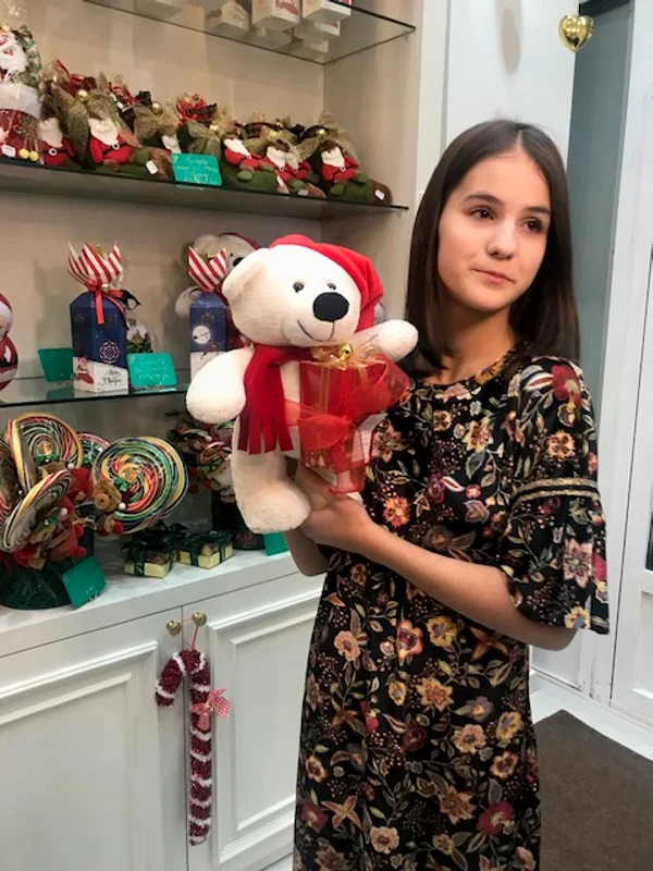 Ana  Maria Mărgean este fetița ventriloc  Foto: Alina Erimia