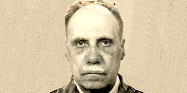 Fotografia din cazier ale profesorului Ioan Ghe Savin. SURSA FOTO Dosarul de Securitate