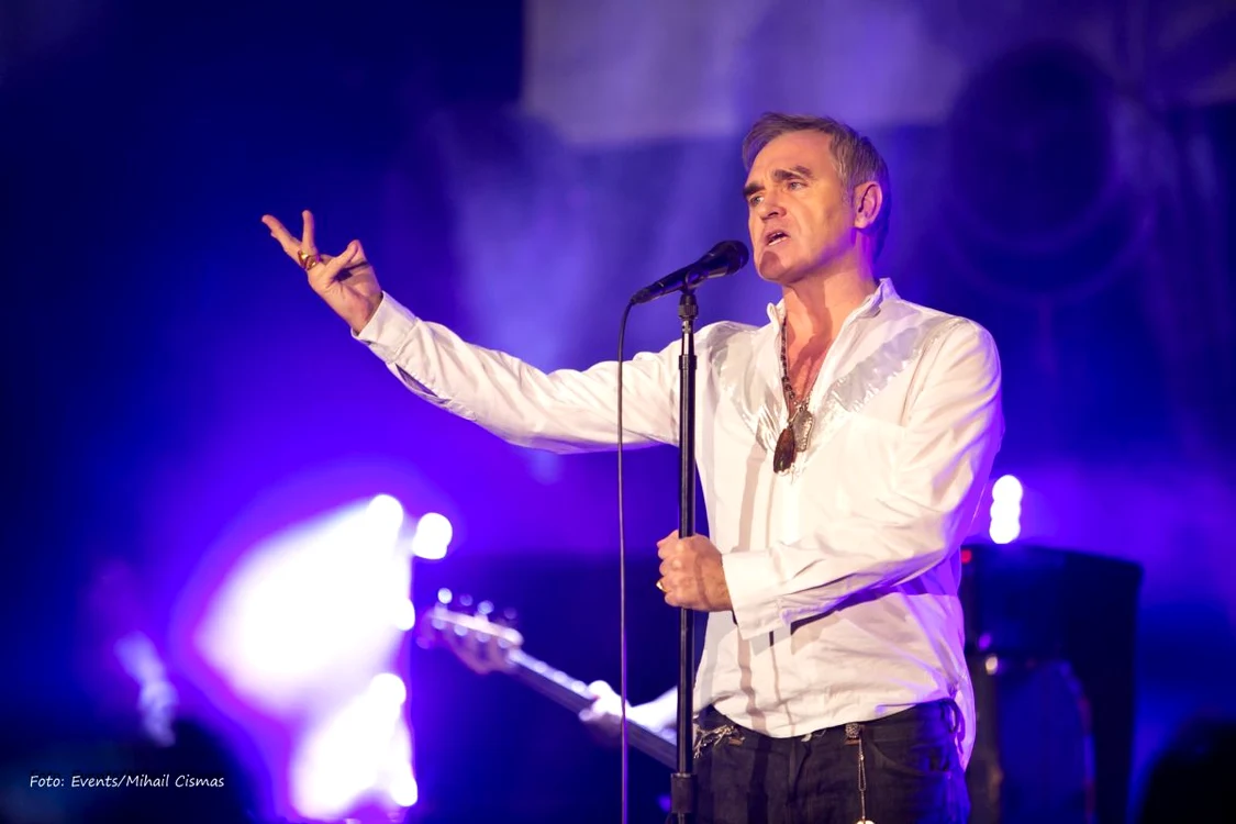 
    Morrissey, pe scena Sălii PalatuluiFoto: Events/Mihail Cismas  