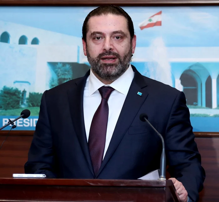 Premierul Saad Hariri FOTO APA-EFE