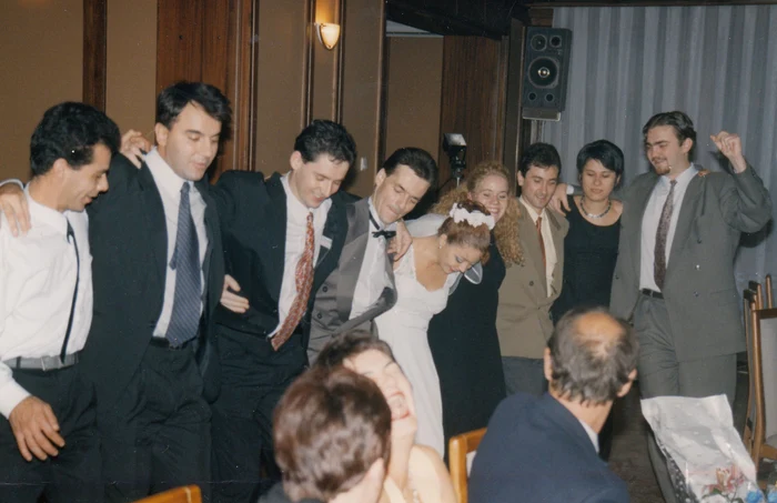 Ludovic și Mihaela, dansând la nunta lor