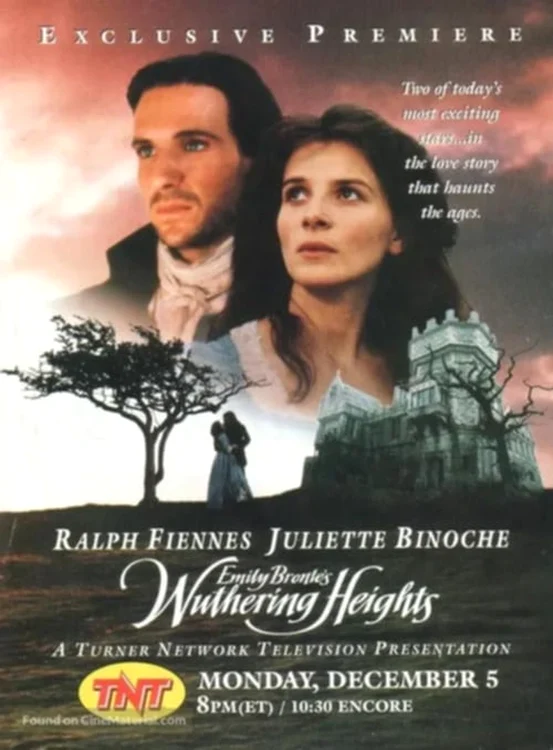Afișul fimului „Wuthering Heights” din 1992