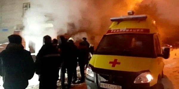 Explozie ţeavă apă caldă Perm Rusia / FOTO Profimedia / 20 ian 2020