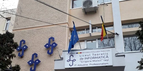 Liceul Teoretic de Informatică „Grigore Moisil" Iași  FOTO Arhiva liceului jpeg