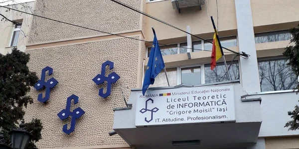 Liceul Teoretic de Informatică „Grigore Moisil" Iași  FOTO Arhiva liceului jpeg