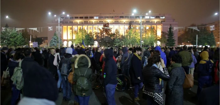 Protest faţă de modificările Codului Fiscal FOTO Inquam/ Octav Ganea