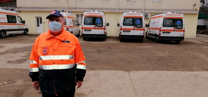 Medicul Nicuşor Curteanu, director Serviciul Judeţean de Ambulanţă Botoşani FOTO Cosmin Zamfirache