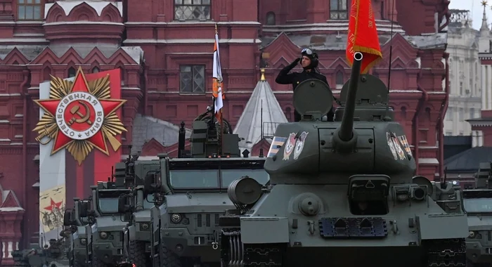 Parada militara la Moscov. FOTO arhivă Profimedia