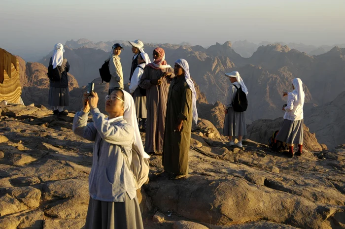 Creștini, evrei și musulmani vizitează anual Muntele Sinai (Foto: Profimedia)