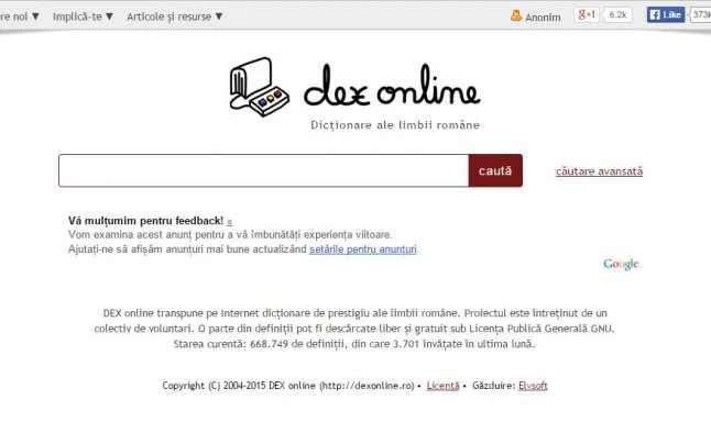 Care au fost cele mai căutate cuvinte de către români în 2025 pe dexonline