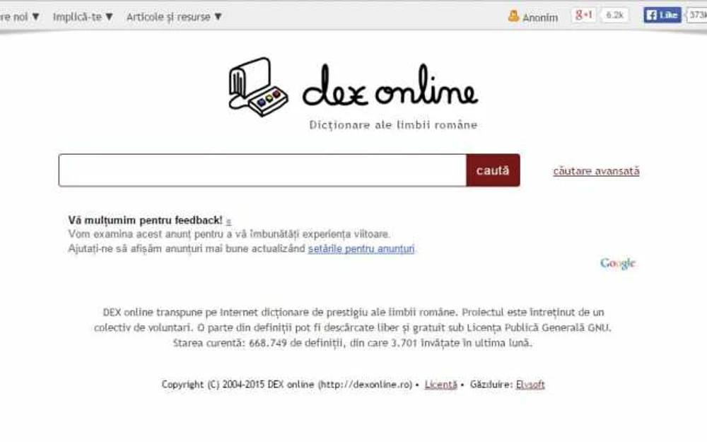 Care au fost cele mai căutate cuvinte de către români în 2025 pe dexonline