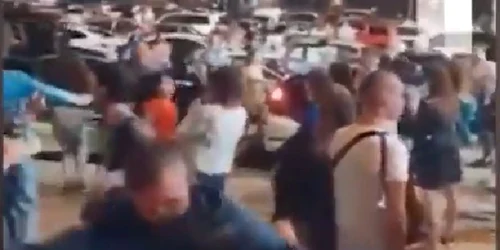 Petrecere anti-coronavirus la Novosibirsk Rusia Captura YouTube