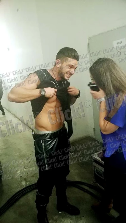 Dorian Popa şi-a înnebunit fanele după ce a tras atât la sală (Foto: Click!)
