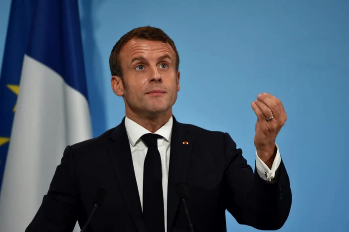 Emmanuel Macron FOTO EPA-EFE