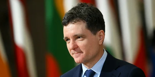 Nicușor Dan la o reuniune a Consiliului European FOTO AFP