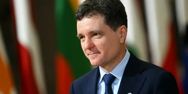 Nicușor Dan la o reuniune a Consiliului European FOTO AFP