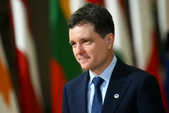 Nicușor Dan, la reuniunea Consiliului European FOTO AFP