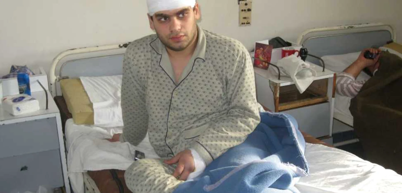Bărbaţii au ajuns la spital Foto: Adrian Obreja
