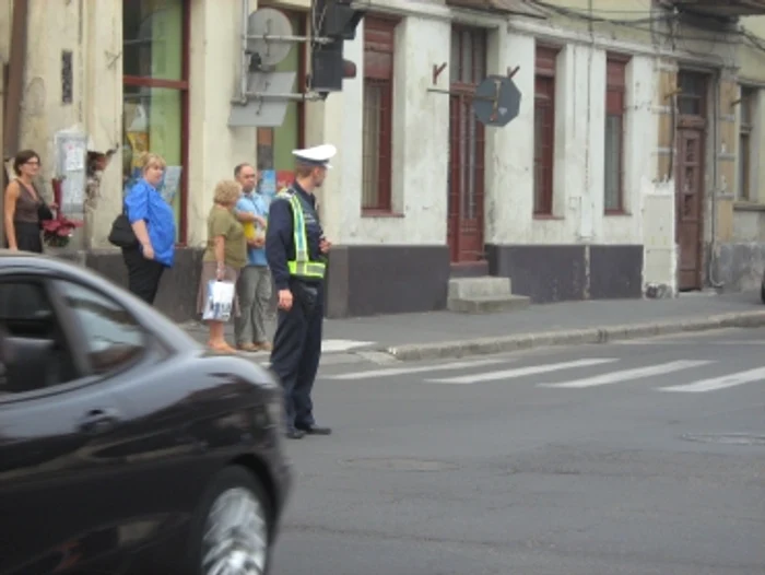 Oradea: Pieton accidentat pe trecere