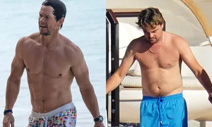 Mark Wahlberg și Leonardo DiCaprio jpg