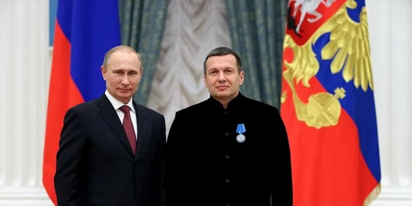 Vladimir Soloviov decorat de Vladimir Putin FOTO kremlin.ru