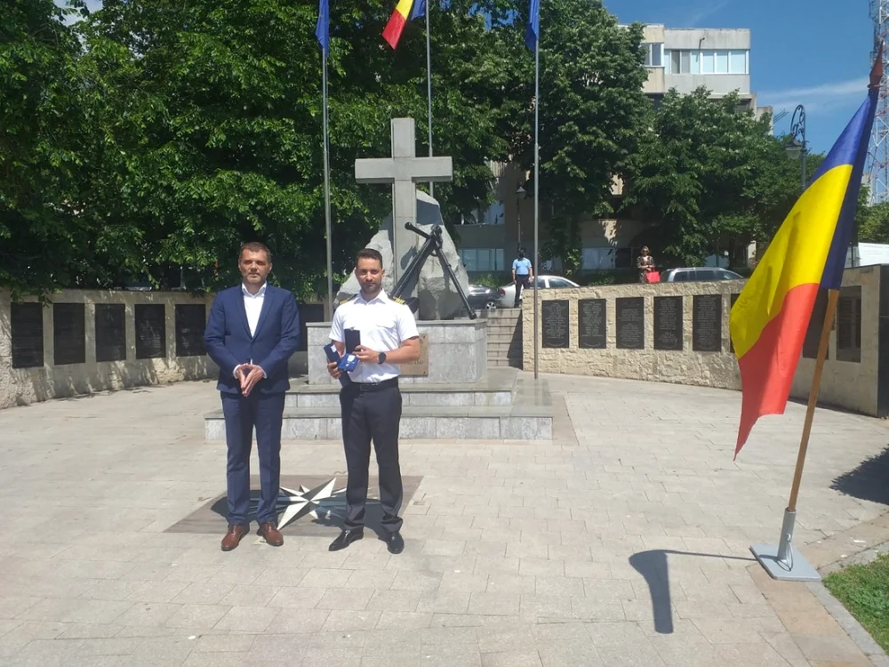 Comandantul Bogdan Rusu a salvat un velier