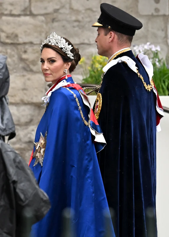 Prinții de Wales la încoronare