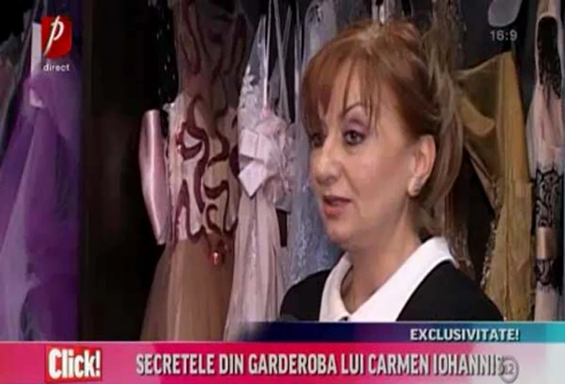 
    Eli Lăslean a primit cu bucurie onoarea de a o îmbrăca pe Prima DoamnăFoto: Captură Prima TV  