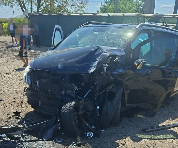 Accident grav în Brăila Foto: IPJ Brăila