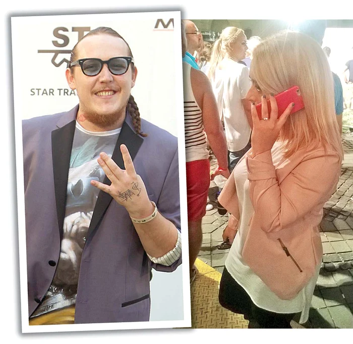 Simina a ţinut la vedere inelul primit de la What’s Up