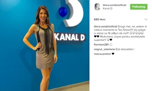 Ilinca Vandici a anunțat pe Instagram noua sa destinație profesională jpeg