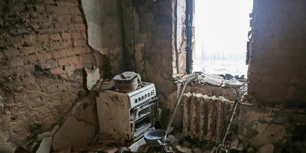 Două săptămâni de război în Ucraina - Doneţk (Donetsk) - 9 mar 2022 / FOTO Profimedia