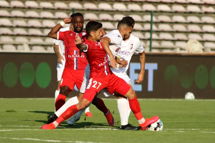 Meciul FC Arges - FC Botosani din prima etapa a noului sezon din Liga 1 vineri 21 august 2020 Pitesti GEORGE FLUSTER / MEDIAFAX FOTO