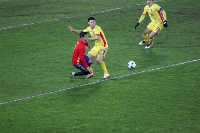 Săpunaru vs Morata FOTO Ovidiu Cernea /Cluj