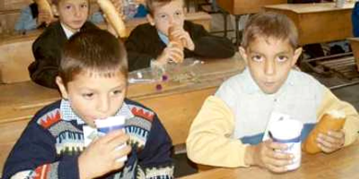 Hunedoara: Elevii încă aşteaptă laptele şi cornul
