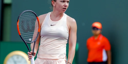 Simona Halep - Agnieszka Radwanska / Miami Open / FOTO EPA - EFE / 24 mar 2018