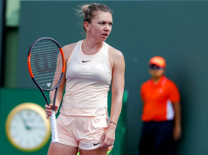 Simona Halep - Agnieszka Radwanska / Miami Open / FOTO EPA - EFE / 24 mar 2018