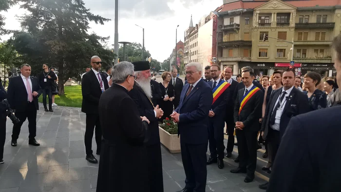 Președintele Germaniei la Timișoara FOTO Ștefan Both