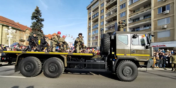 Parada militară de la Timișoara FOTO Ștefan Both