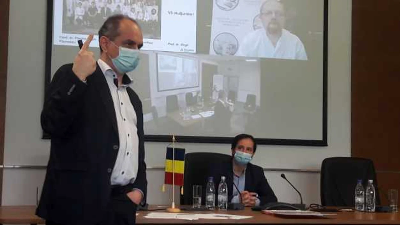 Virgil Păunescu prezintă proiectul vaccinului împotriva SARS Cov2
