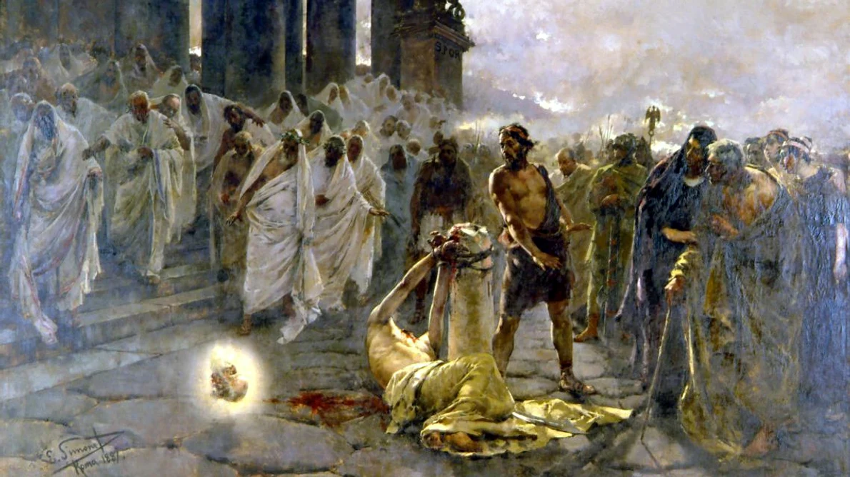 Sfinții Apostoli Petru și Pavel, uciși la Roma, din porunca împăratului Nero  jpeg