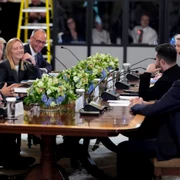Trump, întâlnire cu liderii europeni FOTO Profimedia 