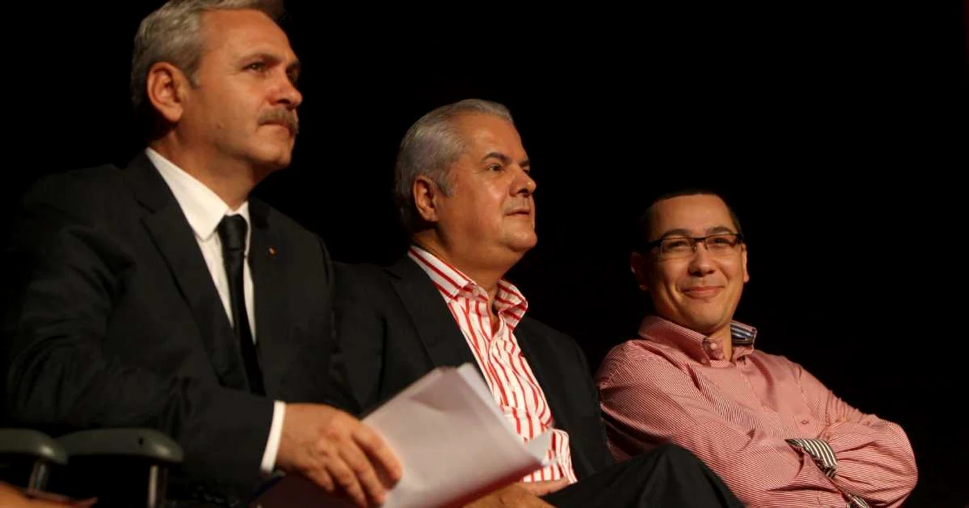 Dragnea, Năstase şi Ponta, trei dintre protagoniştii scandalului ISC FOTO: MARIAN ILIESCU